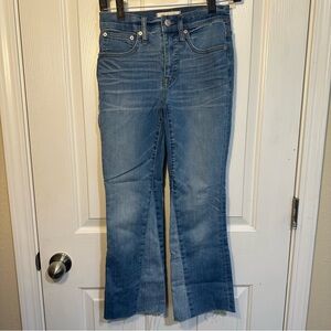 Madewell Light Blue Flare Jeans